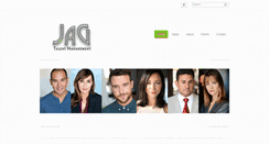 Desktop Screenshot of jagtalentmanagement.com